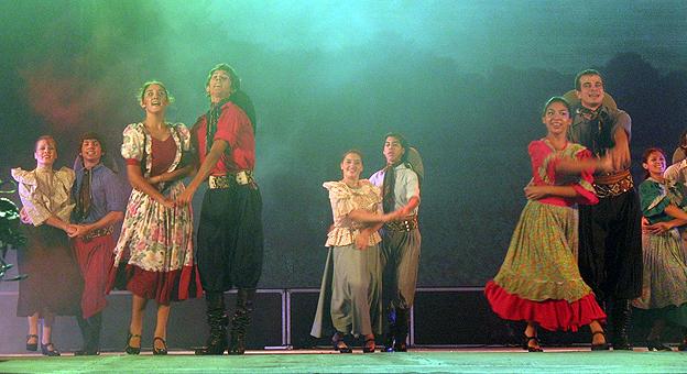 Parejas de baile del Chamame