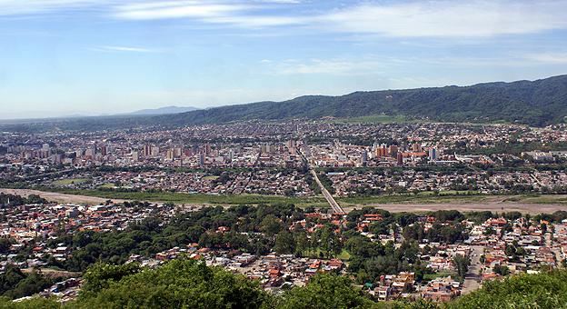 Panorámica de San Salvador de Jujuy