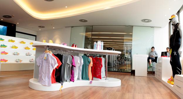 Vista de la tienda deportiva VO2 Multisport