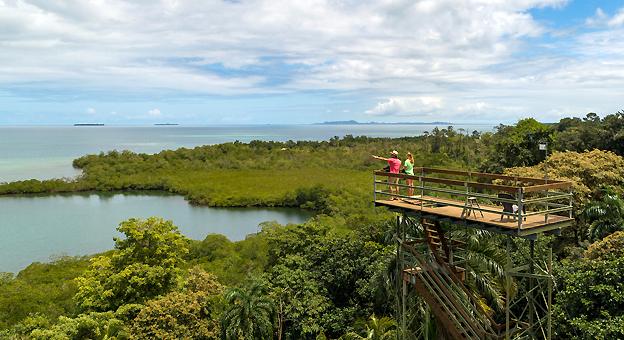 Canopy Tower at Tranquilo Bay eco adventure lodge Isla Bastimentos Canopy Tower at Tranquilo Bay eco adventure lodge Isla Bastimentos